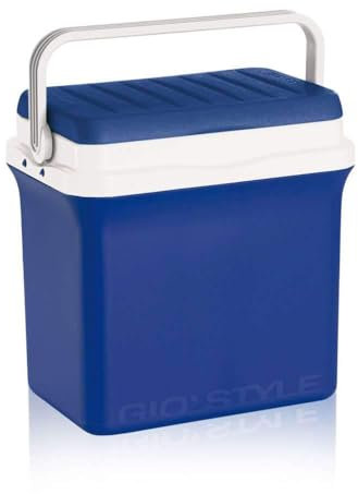Giostyle QLL370B05 Frigo AVO, Blu, Coperchio Azzurro+ 25, Stainless Steel