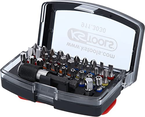KS TOOLS jeu d'embouts 1/4 TORSIONpower, 32 pces 911.3030