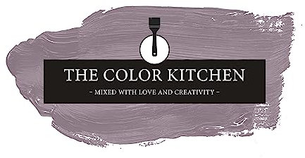 Livingwalls THE COLOR KITCHEN kräftige Wandfarbe - Malerfarbe für farbenfrohe Räume - matte Innenfarbe in Violett - 5l Deckfarbe in TCK2005
