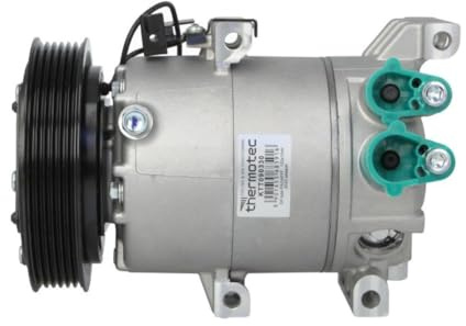 THERMOTEC KTT090330 Compresseur de clim VS12 PAG 46 R134a Compatible avec HYUNDAI i20 PB, PBT, KIA VENGA YN