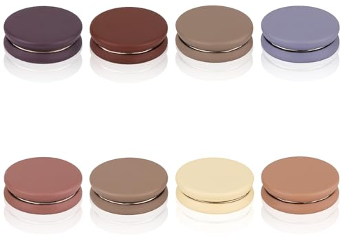 8 Stück Hijab Magnetnadeln,1,4 cm Vielseitig Einsetzbar Hijab Magnetische Pins Hijab-Magnete Ohne Haken Starke Magnetische Hijab-Nadeln Nadellose Brosche für Frauen Kleidung (Farbe A)
