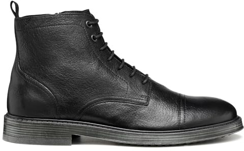 Geox Bottes U HENREYS Ankle pour homme, noir, 40 EU, Noir, 40 EU