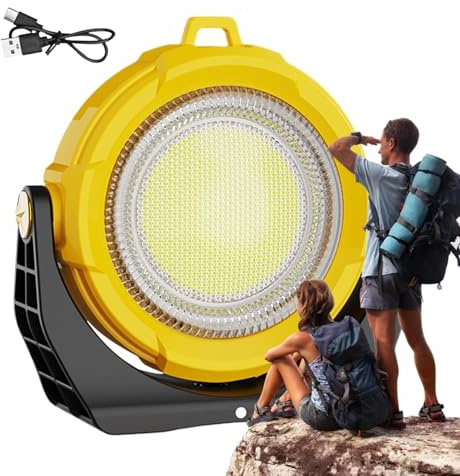 Akkubetriebene Arbeitsleuchten - RGB Magnet Arbeitslampe,Solaraufladbare Magnetische Multimode Wasserdichte Lampe Für Auto Baustelle Outdoor Abenteuer Jagd Boot Konstruktion