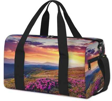 Sporttasche für Kinder, Mädchen, Jungen, Damen, Herren, Übernachtung, Wochenendtasche, Reisetasche, Sporttasche, Sporttasche, Sporttasche, Freizeittasche