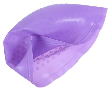 Hemobllo Gorro de Silicona para Mechas con Aguja de Gancho Kit Reutilizable para Teñir con Protección del Cabelludo Cómodo para Profesional y Doméstico