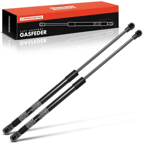 Frankberg 2x Gasfeder Dämpfer Heckklappe Kompatibel mit Bora, Golf iv | Kompatibel mit P.a.s.s.a.t Variant 3B5, Golf IV Van 1J1, Golf IV Variant 1J5, P.a.s.s.a.t Variant 3B6, B.o.r.a Variant 1J6