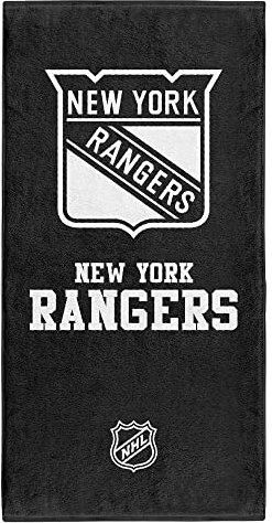 New York Rangers NHL Duschtuch Handtuch Badetuch in 70 x 140 cm, 100 % Baumwolle