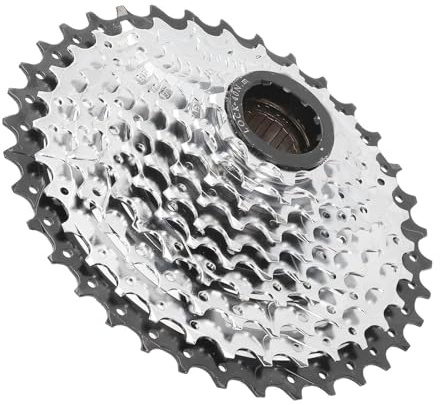 equlup Ruota Libera, 10 velocità 11-36T Spin Volano Bici Mozzo Posteriore Ruota Libera Cassetta in Acciaio Ruota Libera Adattatore per Bicicletta Parti di Attrezzatura per Bici da Strada di Montagna