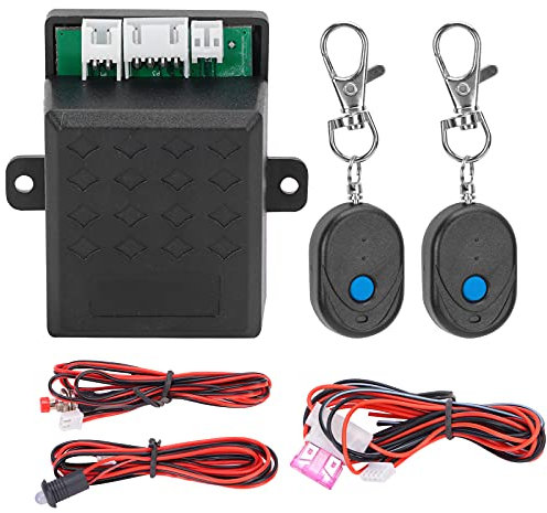 Fydun Car Alarm System,Intelligent Car Engine Immobilizer System Remote Control Anti-Theft Anti-Hijack Security Alarm Kit