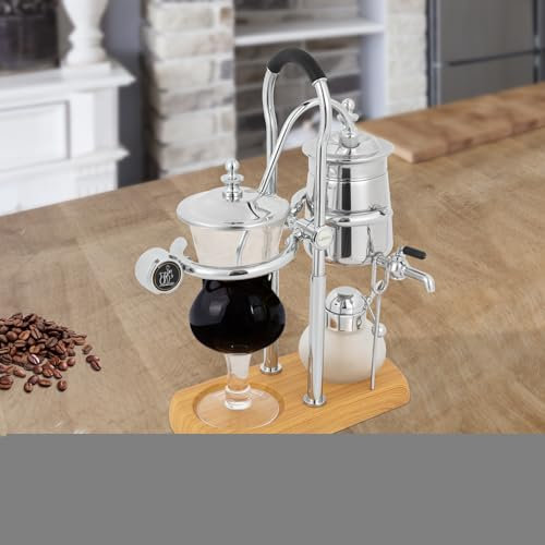 Aohuada Kaffeemaschine,Antike Kaffeekanne, Extraktionswerkzeuge für handgebrühten Kaffee,Kaffeemaschine Klein,Siphon Kaffeemaschine kann zum Extrahieren, Kaffeemaschine