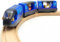 Zuoan Battery Operated Train for Wooden Train Track Set Toys for Toddlers 3 4 5 Year Old Boys Kids Magnetic Couplings City Vehicle with Figures (Without Track)