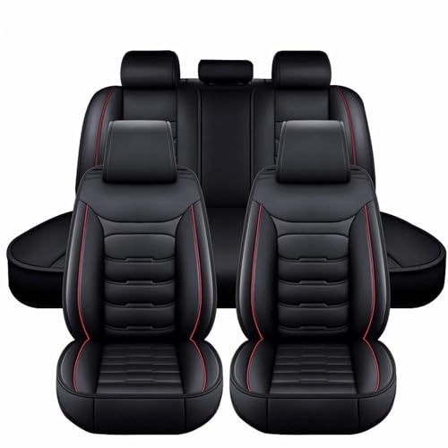 Full Set Auto Sitzbezüge für Audi A3 Sportback '40' e-tron,Wasserdichtes VerschleißFest Leder Auto Sitzschutz,5 Stück Autositzbezüge