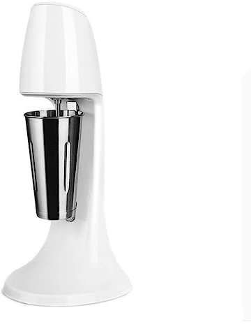 PAHION Elektrische Milkshake Maker Protein Shaker 2 Geschwindigkeit Milchshaker Mit 1L Mischbecher Rostfreier Stahl Cocktail Shaker Getränkemixer Smoothie Maker Mixer Für Cremige Protein-Shakes