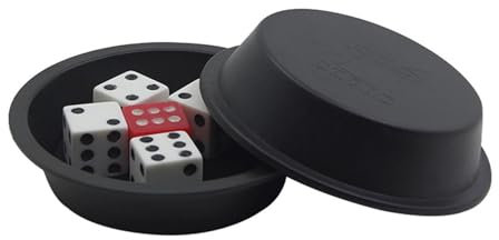 Kixolazr Magic Dice Box Trick, fliegendes Würfelspiel für Kinder | Fliegende Würfel-Magier-Requisiten,Zauberer, Fliegende Untertasse, Würfel für magisches Lehrspielzeug, Familientreffen,