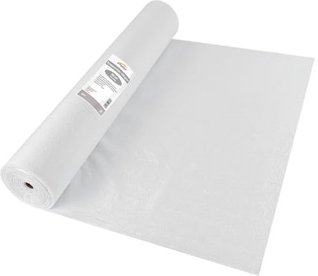 KesTek Treppenvlies Abdeckvlies 120 g/m² - 1x50 m Rolle, Rutschfest und Flüssigkeitsabweisend, Ideal für Renovierungen, Schutz von Böden und Treppen