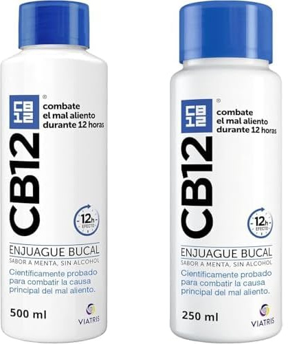 Lote de CB12 Enjuague bucal - Combate la causa principal del mal aliento - 750ml