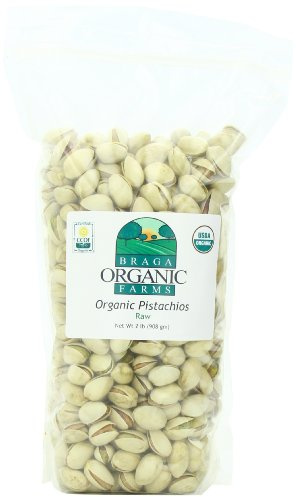 Braga Organic Farms Organic Raw Inshell Pistachios 2 lb. bag