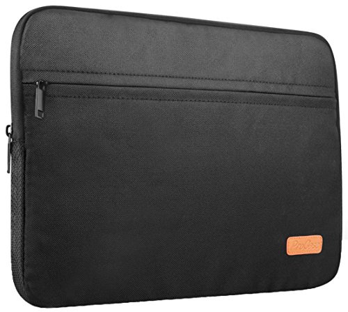 ProCase 11-12 Bolsa Portátil para MacBook 12/Macbook Pro 13/14, Surface Pro X 8 7 6 4 3 iPad Pro 12.9 Funda Protectora para Mayoría Ultrabook Netbook MacBook Chromebook de 11-12 Pulgadas -Negro