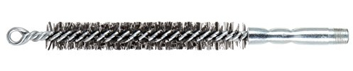 PFERD 89644 Double Spiral Condenser Pipe Brush, 0.010 Carbon Steel, 5/8 OD
