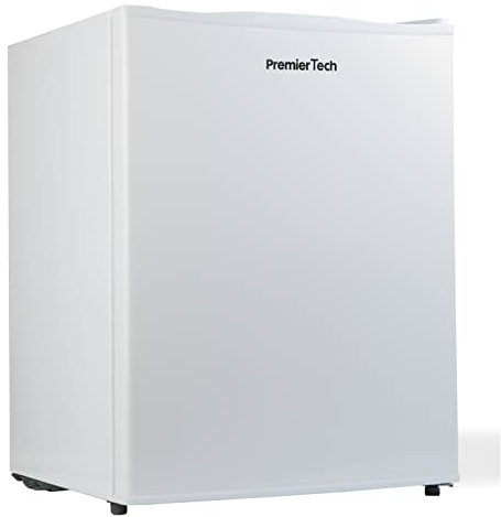 PremierTech Mini Congelatore, Freezer 42 litri, 4**** Stelle, Compatto, Da Tavolo, Risparmio Energetico, Porta reversibile, Bianco, PT-FR43