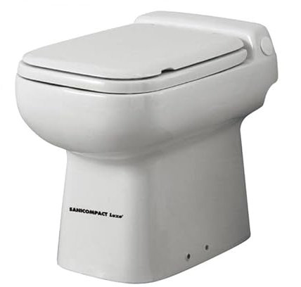 SFA-Sanitrit - Trituratore wc con vaso integrato, Sanicompact Luxe Silence, SFA art.C - 40 mm, prevalenza 3 metri