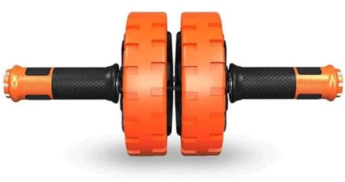 Bauchtrainer Gerät Vier Lager Bauch Rad Übung Bauch Roller Rad Gym Ausrüstung Dual Ab Roller Rad Leise für Anfänger Bauchroller