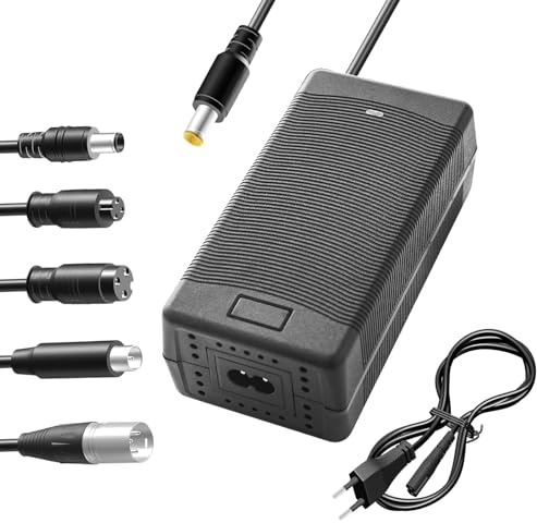 Yasco Lithium Battery Charger Mehrere Stecker Für Elektrofahrrad Roller E-Bike Boot Motorrad Xiaomi Akku Ladegerät Li-ion akku Ladegerät Mehrere (58.8V 2A+6 teiliger Anschluss)