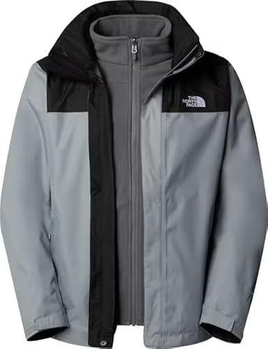 THE NORTH FACE NF00CG55K1C M EVOLVE II TRICLIMATE JACKET - EU Jacket Herren MONUMENT GREY/TNF BLACK Größe 3XL