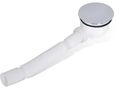 Genérico Manguito WC Flexible para el Plato de Ducha,Adaptadores y Brazos de ducha-140326