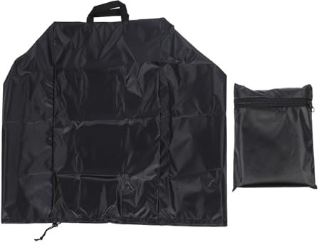 Popcorn Cart Cover, 420D Oxford water proof Popcorn Machine Cover with Silver Coated & Adjustable Drawstring, dust proof Popcorn Maker Cart Covers Protective for Outdoor Indoor (21 * 18 * 25inch)