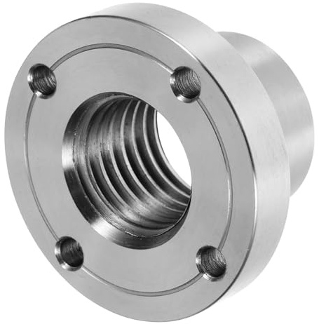 POPETPOP Adaptateur de Mandrin pour Tour à Bois Plaque Frontale Acier Filetage Accessoire pour Tournage Du Bois Solide et Précis pour Amateurs et Professionnels