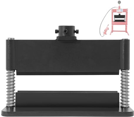 Accessorio per pressa piegatrice da 12, utensile per piegatura di metalli per impieghi gravosi, angolo regolabile da 0° a 90°, per presse idrauliche standard da 12/20 tonnellate