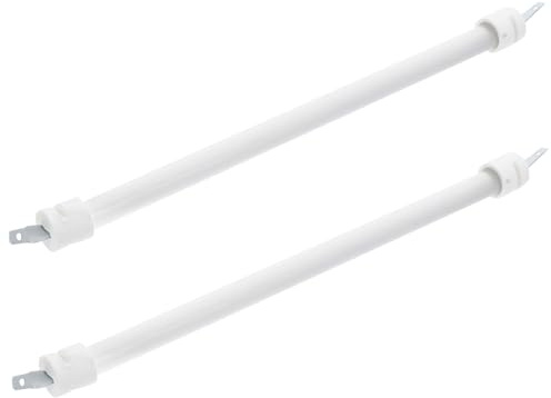 VALICLUD 2pezzi Tubo Riscaldante Elettrico di Ricambio per Riscaldatore da Patio Riscaldamento Rapido e Uniforme Resistente alle Alte Temperature per Sostituzione