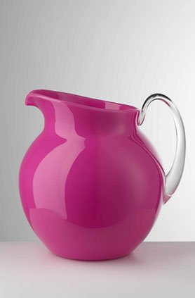 Mario Luca Giusti palla fluorescente brocca fucsia
