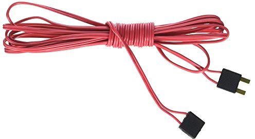 Bachmann Trains - E-Z TRACK - 10’ POWER EXTENSION WIRE - RED (1/card)