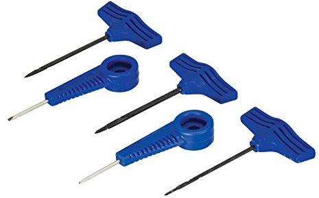 Silverline 245060 Handbohrer und Ahlen, 5-tlg. Satz 5-tlg.