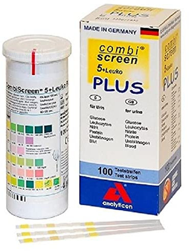 Combiscreen 5+Leuko Plus Boîte de 100 bandelettes de test