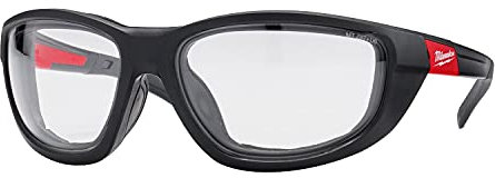 Milwaukee Premium Safety Glasses 4932471885 Clear Lens, multi-coloured, One Size