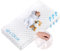 Matratze 60x120 Baby Kindermatratze 60x120 cm mit waschbarem Bezug für Kinder 10 cm hoch, mit Spannbettlaken aus 100% Baumwolle, Wendematratze eco5 Zertifizierung für Kinderbett Bodenbett