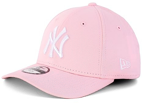 New Era York Yankees MLB League Essential Olive 9Forty Adjustable Barnmössa, New York Yankees rosa, 54-56