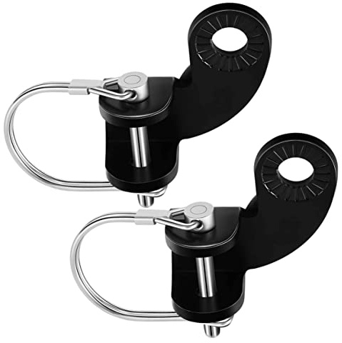 Happyyami Sturdy Iron Bike Trailer Connector Bike Coupler Attachment for Attachment