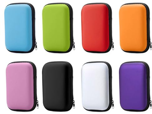 8 Pz Scatola Porta Carte da Gioco, Custodia Carte da Gioco, Scatole per Cartes da Giocos, Scatola Portaoggetti per Cartes Collezionabili(8 Colori, 11 x 8 x 4 cm)
