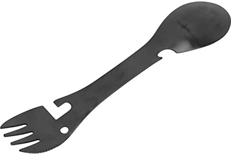 Stainless Steel Camping Spork, Multi-Purpose Fork Spoon for Outdoor Use, Lightweight Cutlery for Hiking, Travel, and Camping