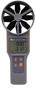 Anemometro AZ8919 Anemometro multifunzionale for aria condizionata, acquacoltura industriale, misurazione dell'aria, anemometro