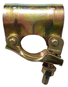 10x New Scaffolding/Scaffold Pressed Single Wrapover Putlog Couplers/Clamps/Fittings