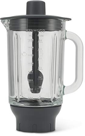 Kenwood KAH358GL Glas-Mixaufsatz (crushen, mixen, heiße Suppen, Küchenmaschinen-Zubehör, Geeignet für alle Chef Küchenmaschinen)