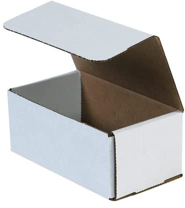 BOX USA Shipping Boxes Small 7L x 4W x 3H, 50-Pack | Corrugated Cardboard Box for Packing, Moving and Storage
