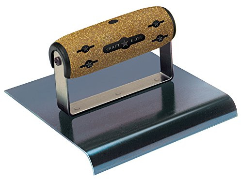 Kraft Tool Kraft CFE578K 6 by 6 3/4-Radius Elite Series Five Star Blue Steel Hand Edger with Cork Handle (1per Pack)