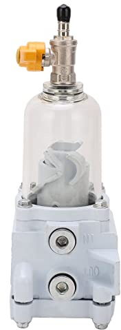 Keenso Kraftstoff-Wasserabscheider, Motorölfilter SWK 2000 5 Edelstahl, Passend für Autos, Generatoren, Baumaschinen, Schiffe Kraftstoff-Filter