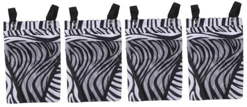 BESPORTBLE 4 Stück Fahrradtasche Fahrradhängetasche Fahrrad hängetasche Fahrrad-Fronttasche Korbtasche Korbhängetasche für Fahrrad hängende Tasche Männer und Frauen Aufbewahrungskorb Weiß